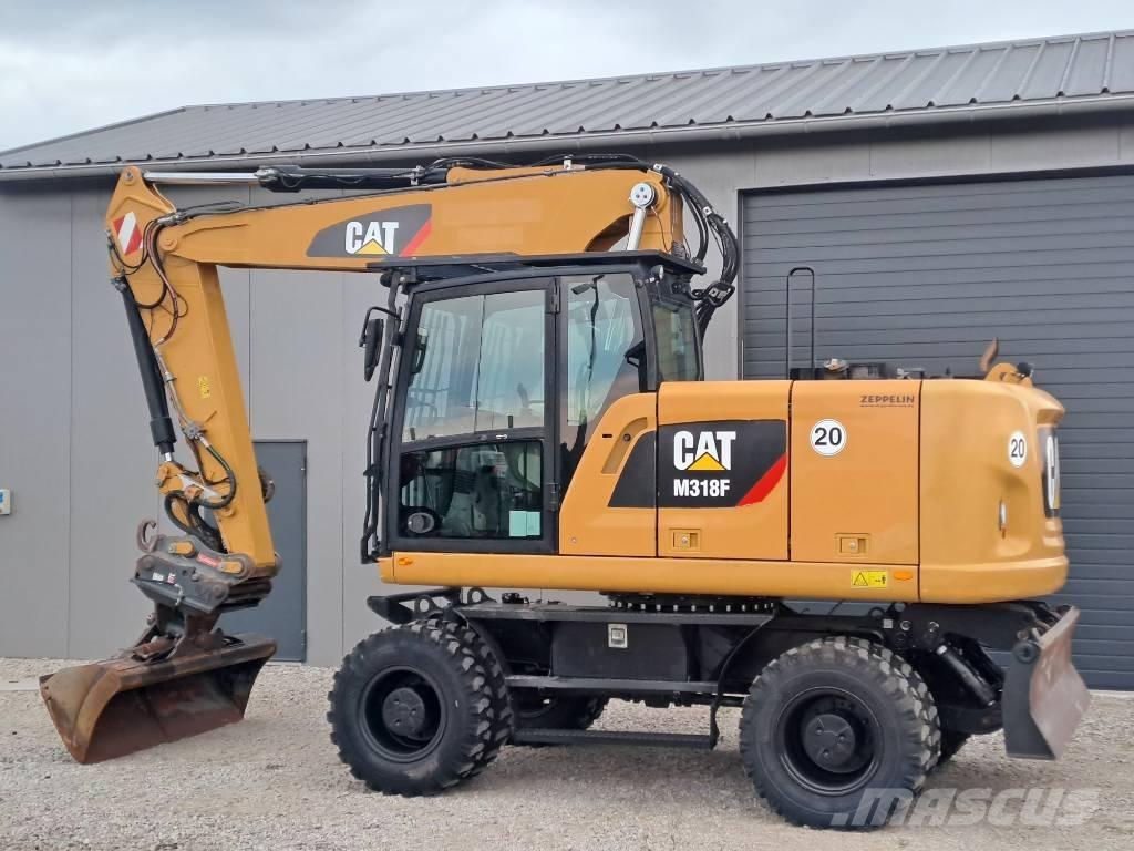 CAT M318F Lastik tekerli ekskavatörler