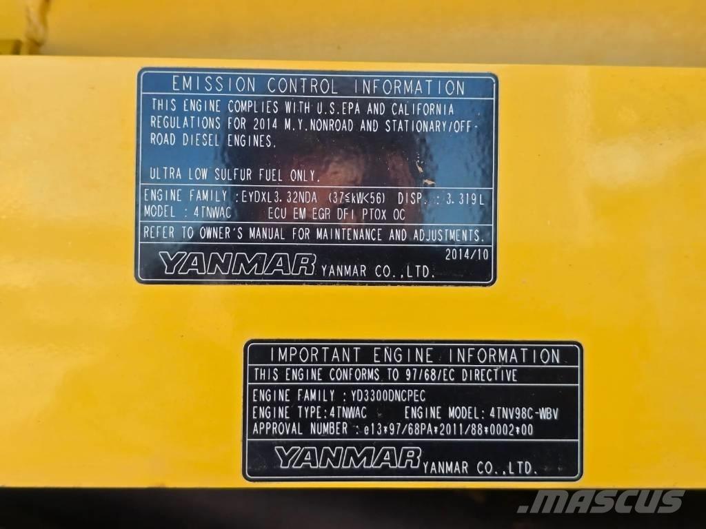 Yanmar Vio 80-1 Midi ekskavatörler 7 - 12 t