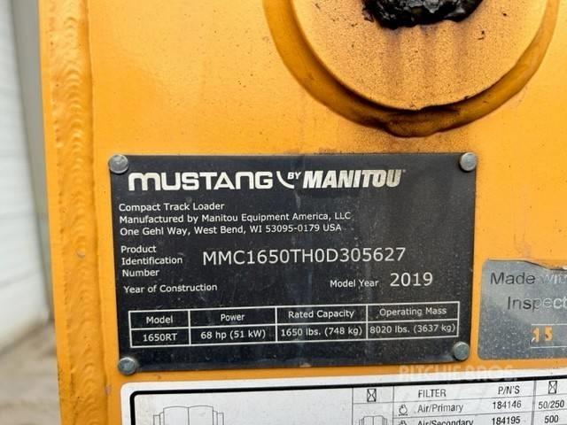 Mustang 1650RT Skid steer loderler