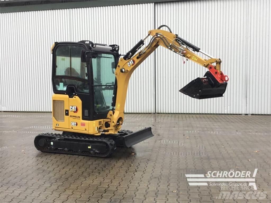 CAT 302 CR Lastik tekerli ekskavatörler