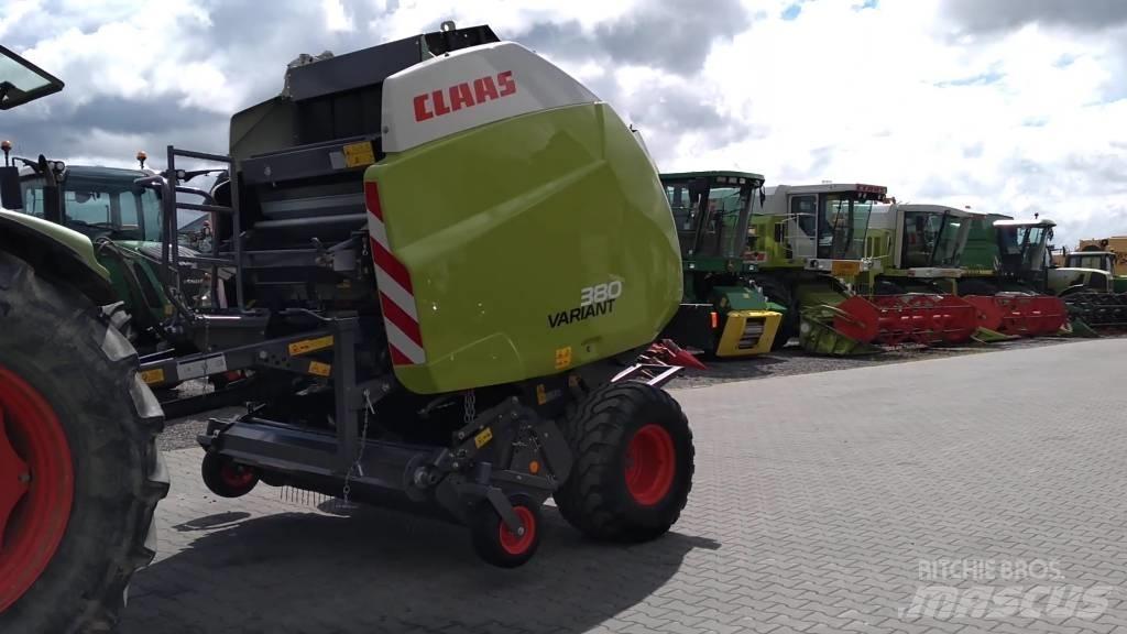CLAAS Variant 380 Rulo balya makinalari