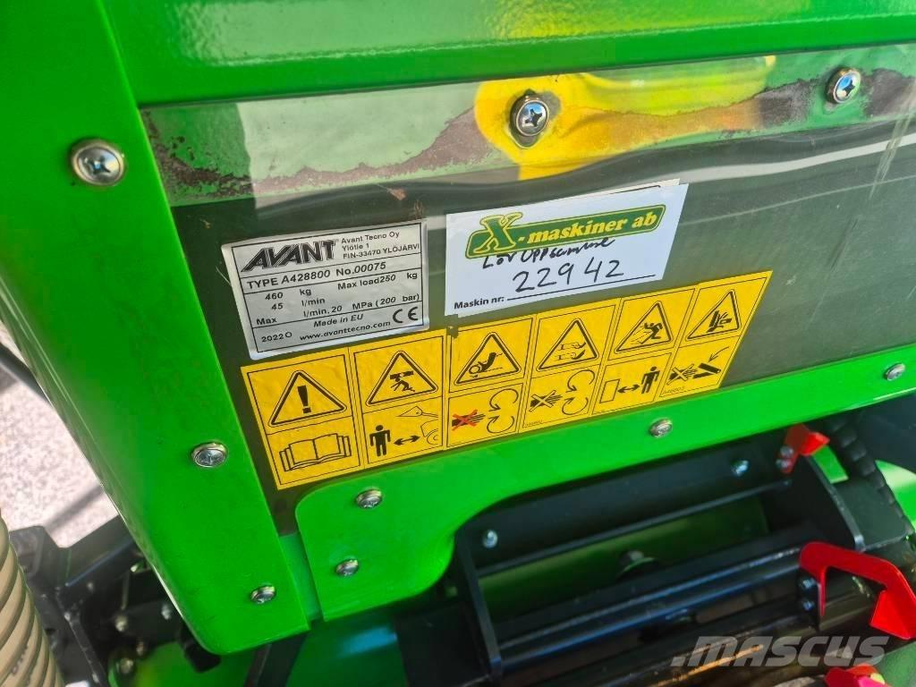 Avant Lövsug DEMO Skid steer loderler