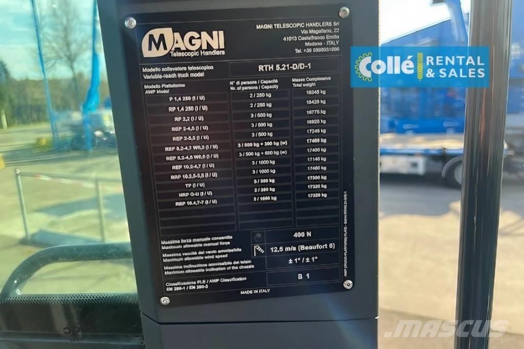 Magni RTH 5.21 | 2025 Teleskopik yükleyiciler