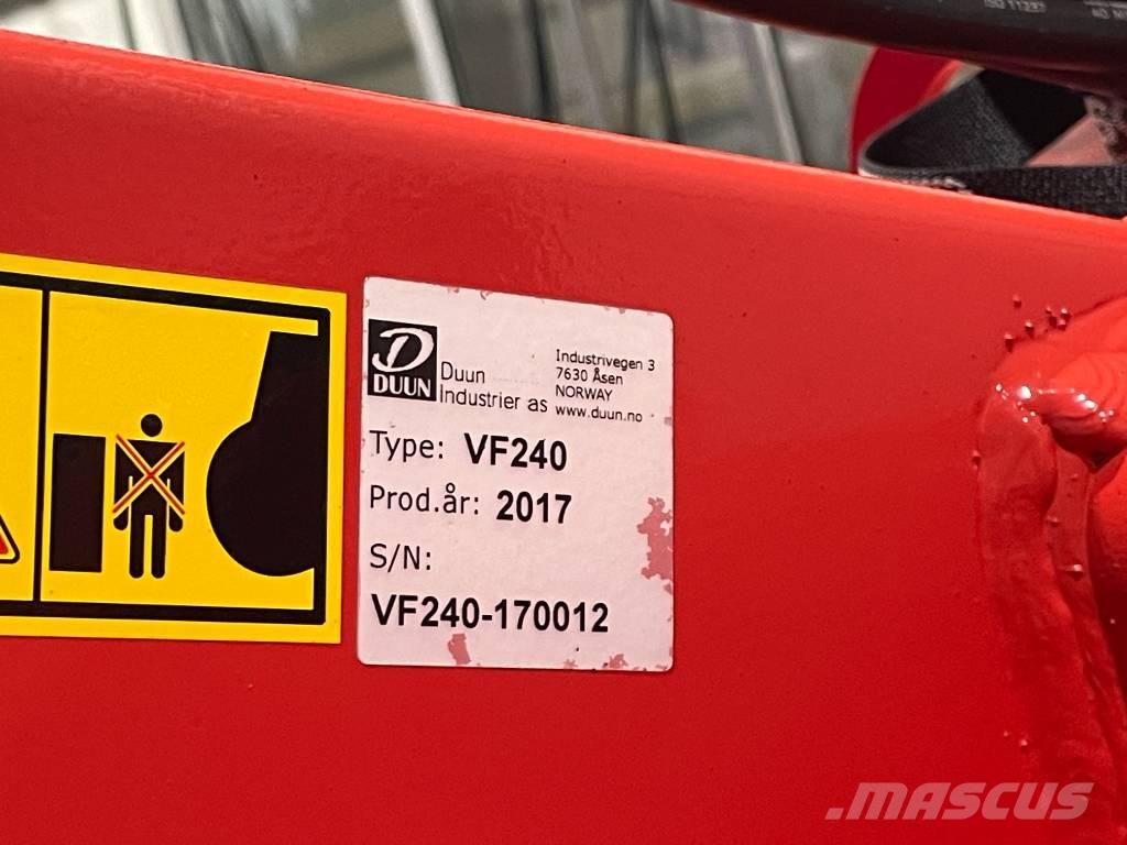 Duun VF 240 Kar püskürtücüler