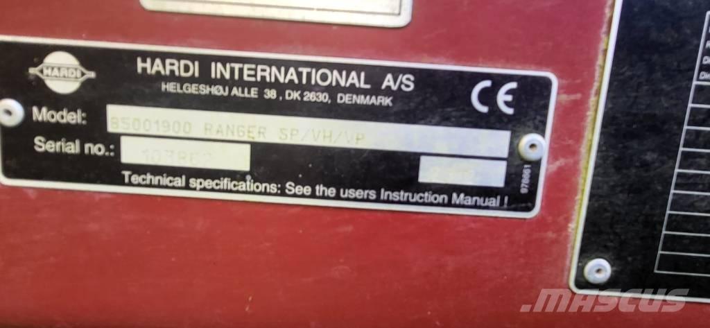 Hardi Ranger 2500 Çekilir pülverizatörler