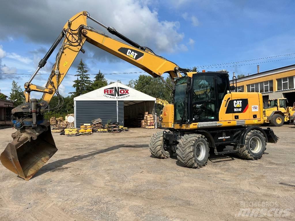 CAT M 314 F Lastik tekerli ekskavatörler