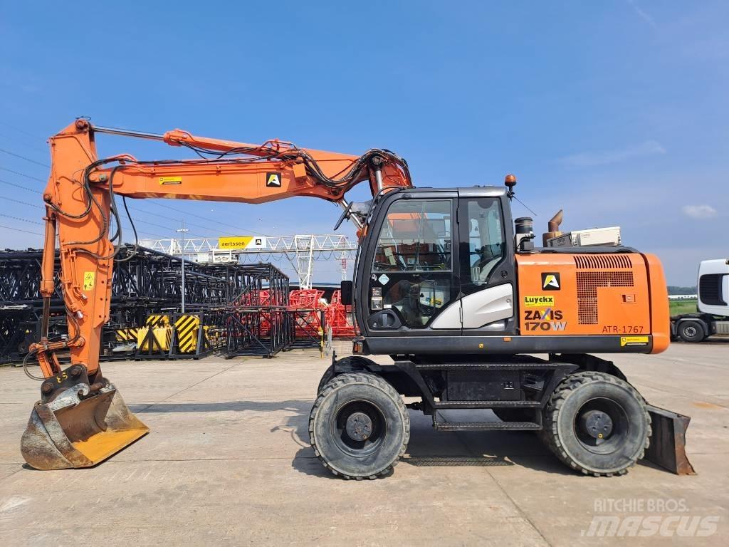 Hitachi ZX170W-5B Lastik tekerli ekskavatörler