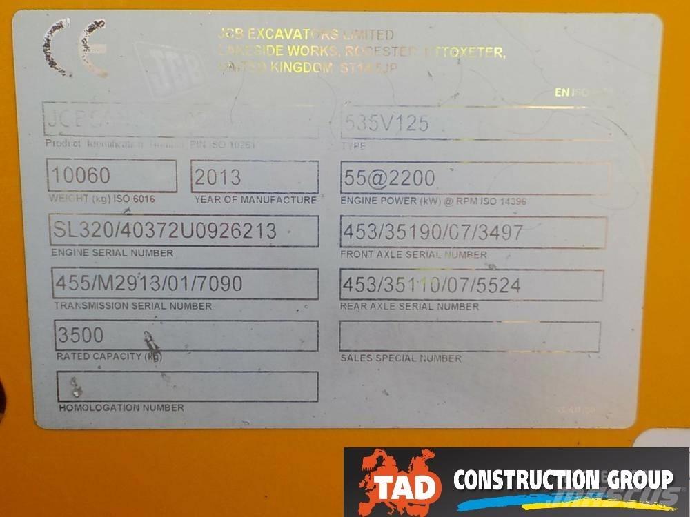 JCB 535-125 Teleskopik yükleyiciler
