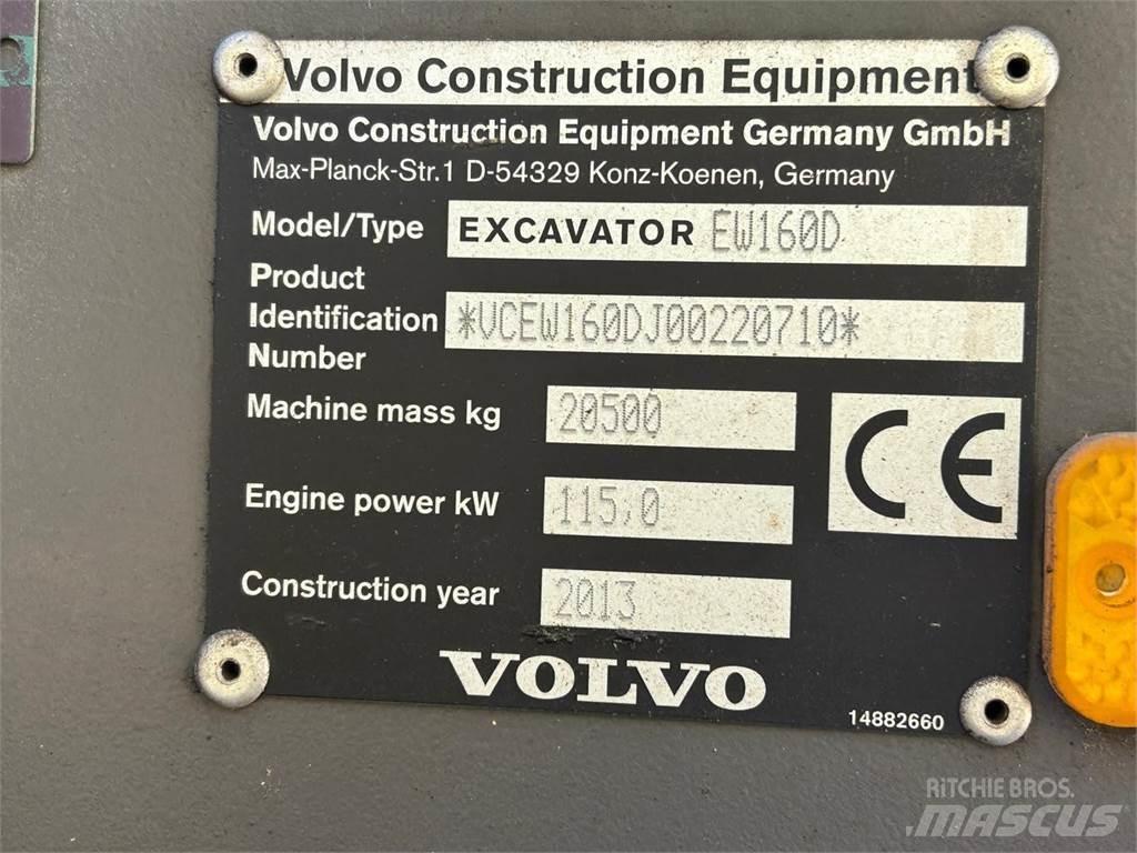 Volvo EW 160 D Lastik tekerli ekskavatörler