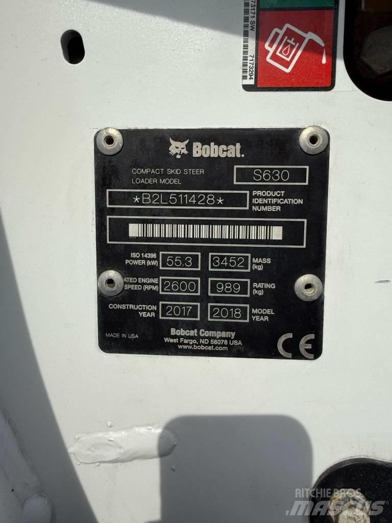 Bobcat S 630 Skid steer loderler