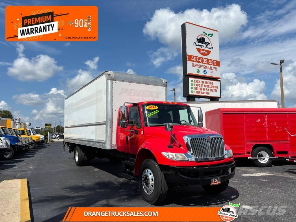 International 4300 Kapali kasa kamyonlar