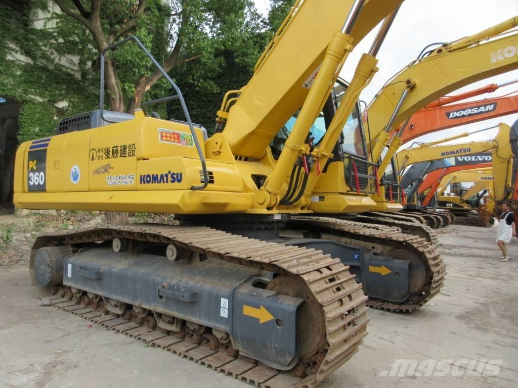 Komatsu PC 360-7 Paletli ekskavatörler