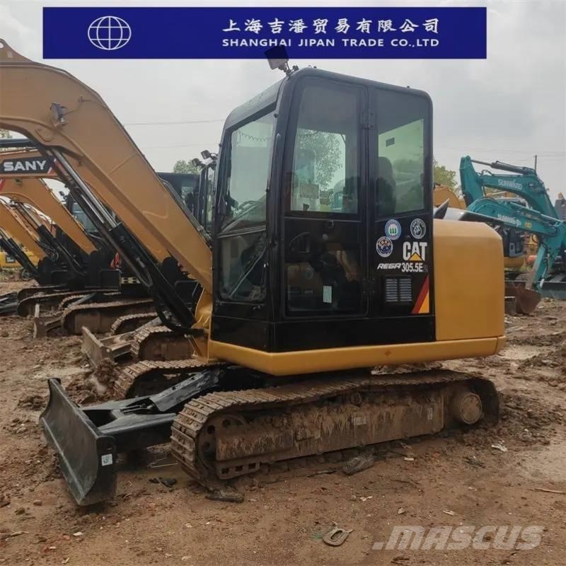 CAT 305.5 E Mini ekskavatörler, 7 tona dek