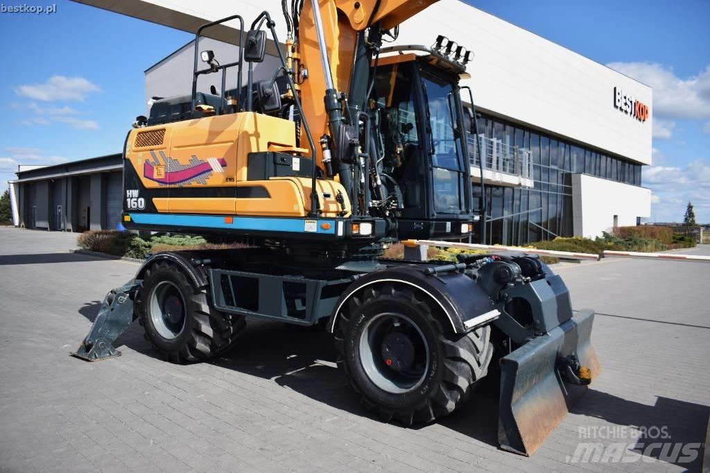 Hyundai HW 160 Lastik tekerli ekskavatörler