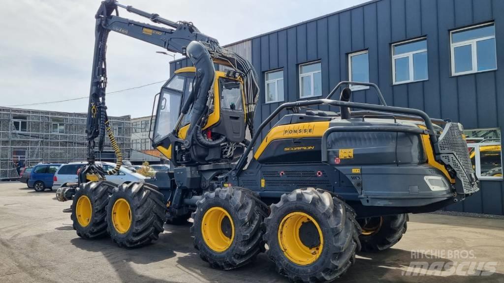 Ponsse Scorpion Biçerdöverler
