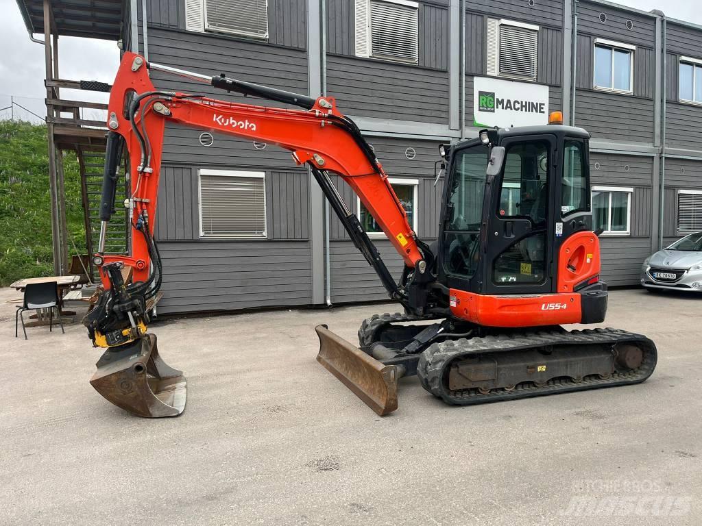 Kubota U 55-4 Mini ekskavatörler, 7 tona dek