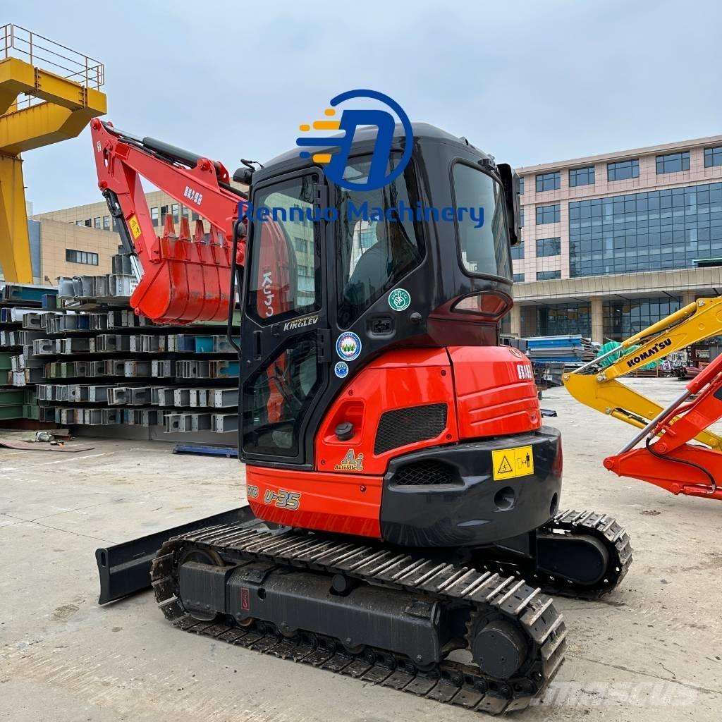 Kubota U 35 Mini ekskavatörler, 7 tona dek