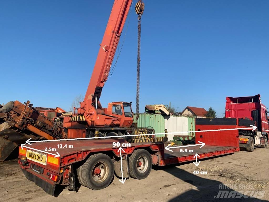 Goldhofer 2 Low loader yari çekiciler