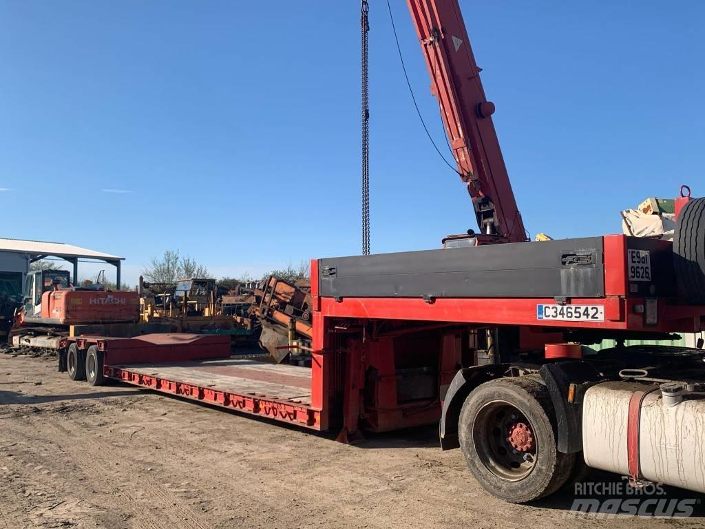 Goldhofer 2 Low loader yari çekiciler