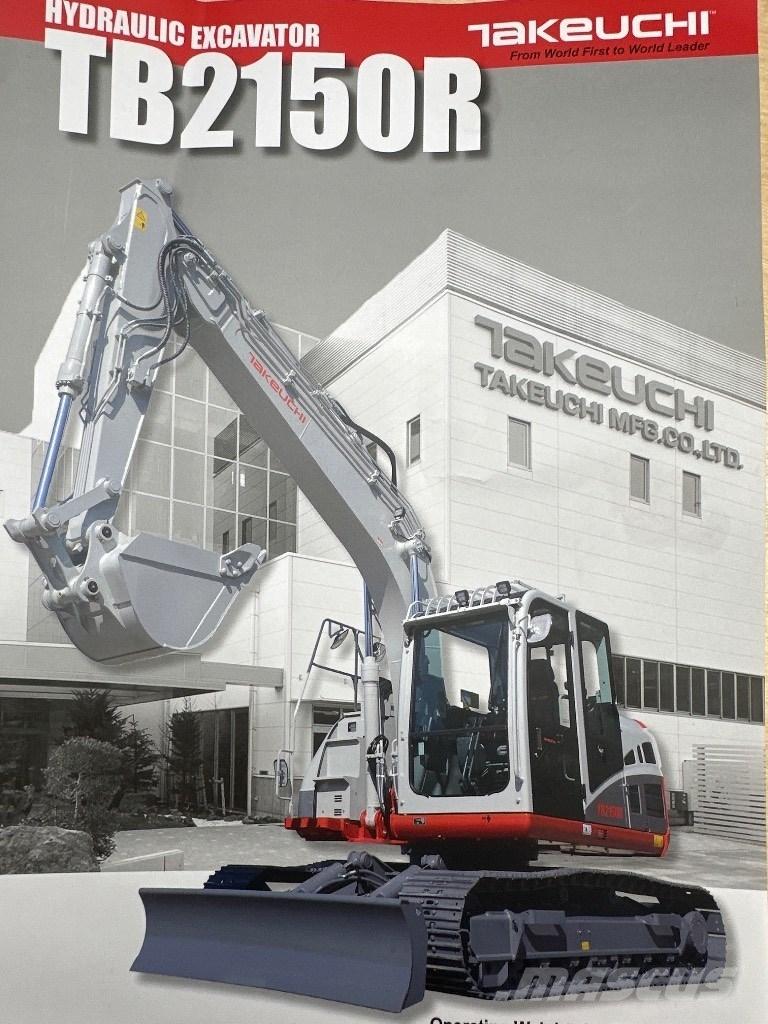 Takeuchi TB 2150 R Paletli ekskavatörler