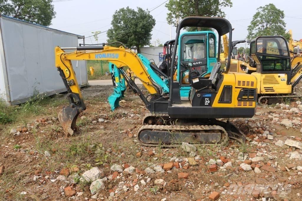 Komatsu pc 30 Mini ekskavatörler, 7 tona dek