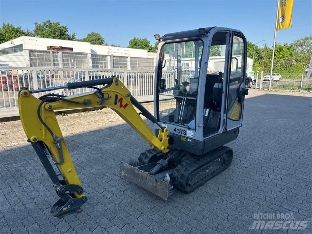 Wacker Neuson ET16 Paletli ekskavatörler