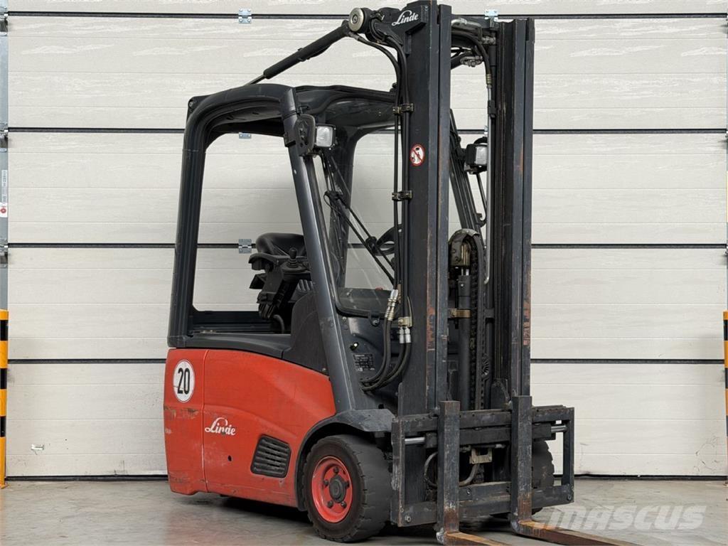 Linde E15 Elektrikli forkliftler