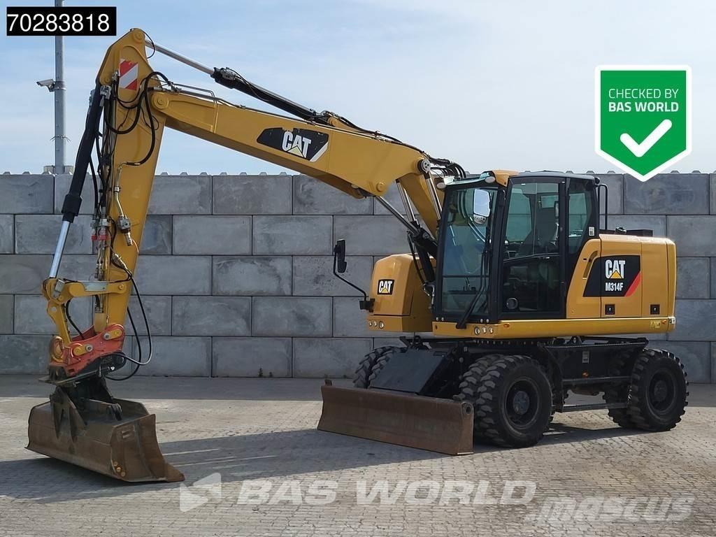 CAT M314 F Lastik tekerli ekskavatörler