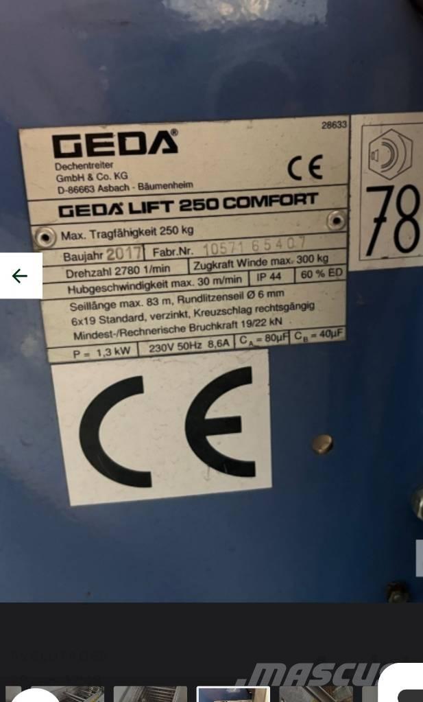 Geda Comfort 250 Dış cephe asansörleri