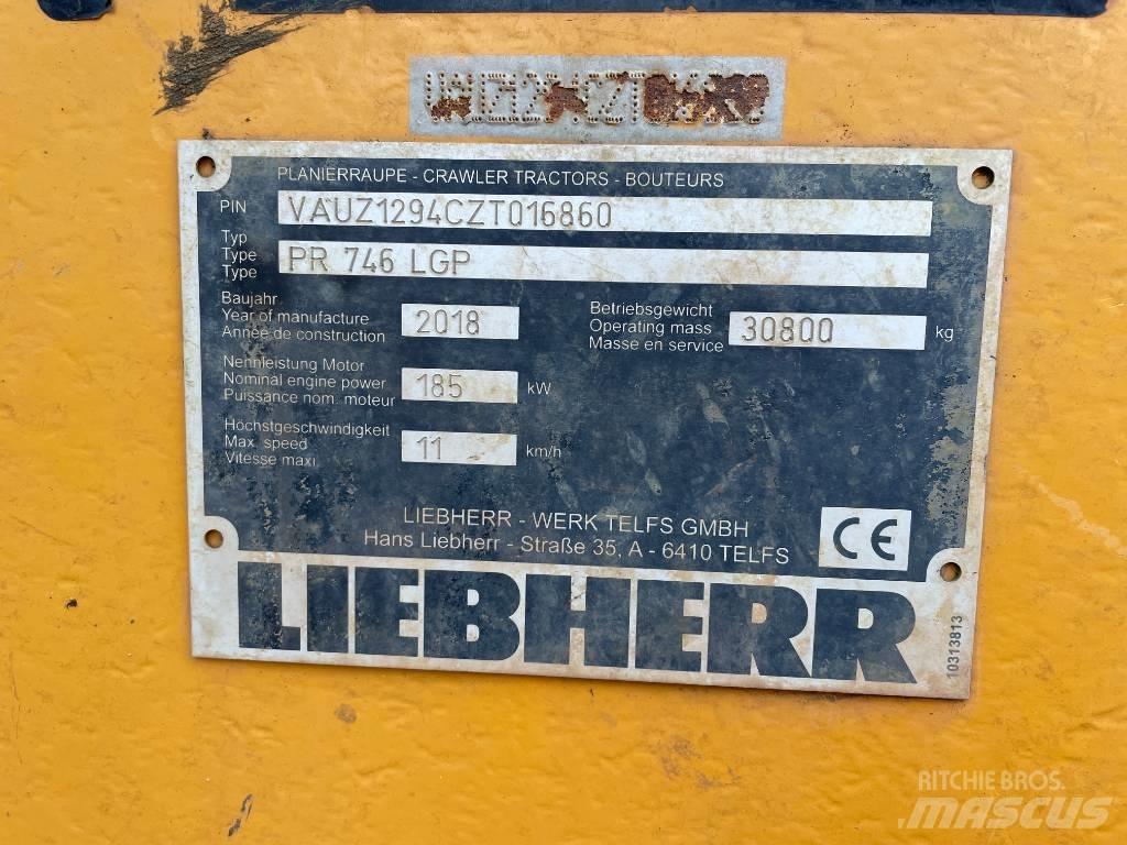 Liebherr PR 746 Paletli dozerler