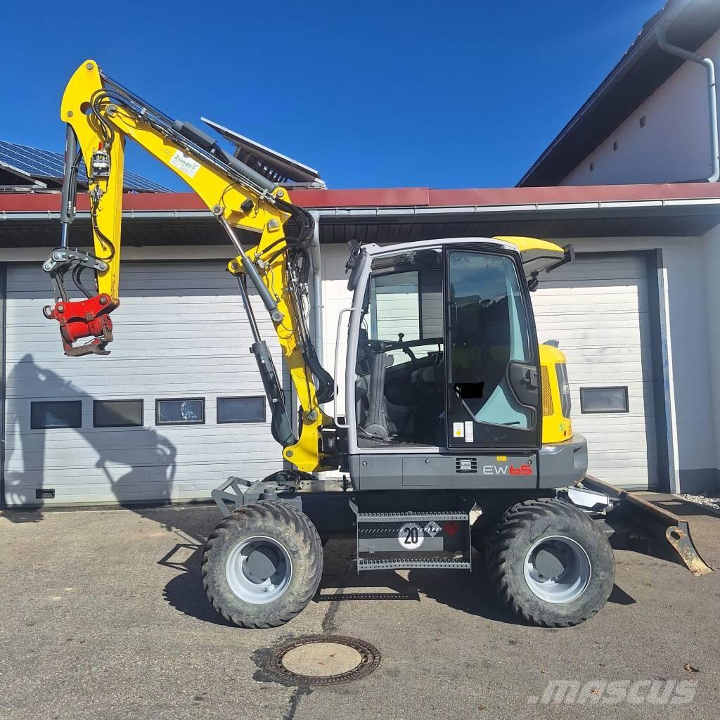 Wacker Neuson EW 65 Lastik tekerli ekskavatörler