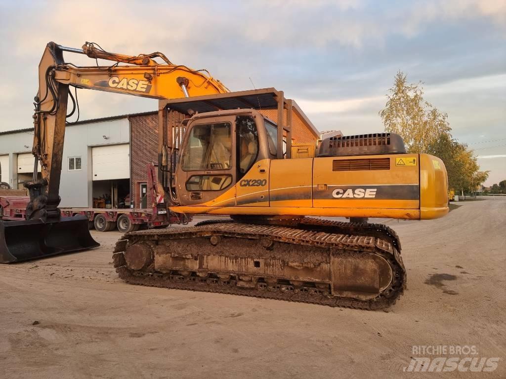 CASE CX 290 LC Paletli ekskavatörler
