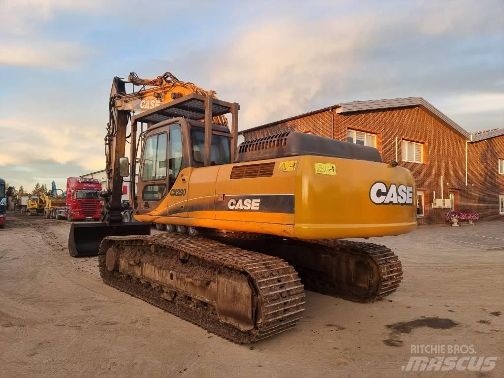 CASE CX 290 LC Paletli ekskavatörler
