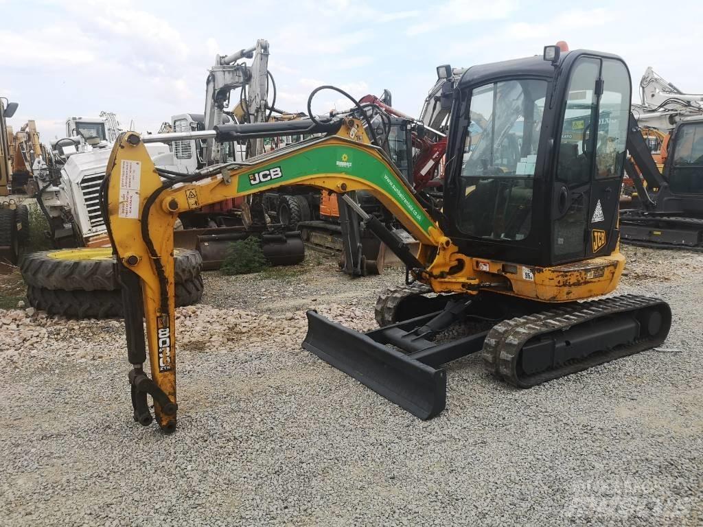 JCB 8030 Mini ekskavatörler, 7 tona dek