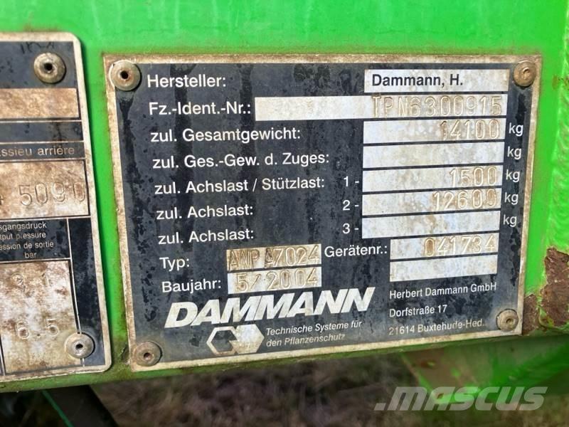 Dammann ANPA 7024 Çekilir pülverizatörler