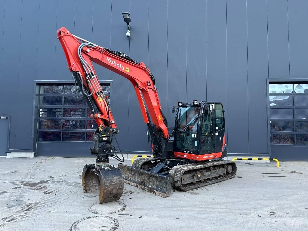 Kubota KX 080-4 Mini ekskavatörler, 7 tona dek