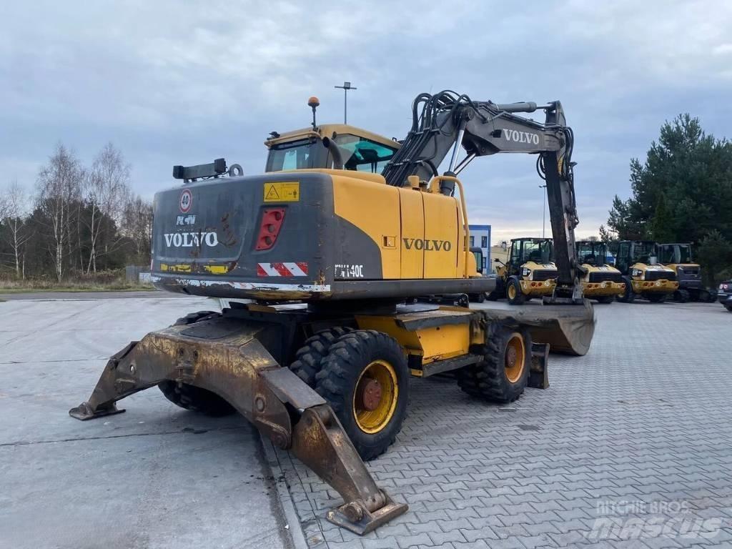 Volvo EW 140 C Lastik tekerli ekskavatörler