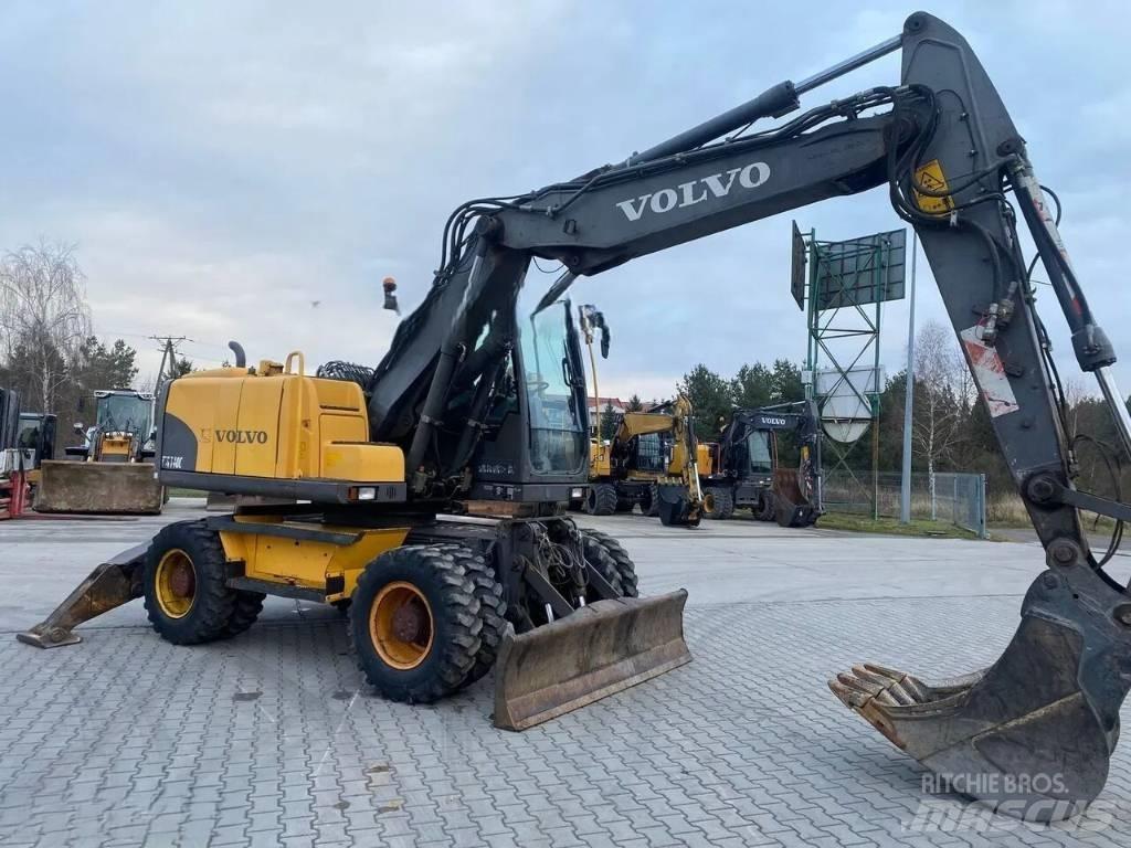 Volvo EW 140 C Lastik tekerli ekskavatörler