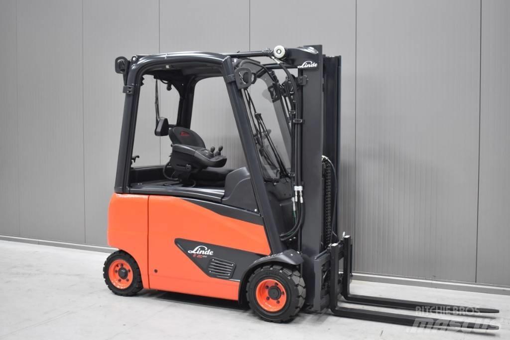 Linde E 20 PH - 02 Elektrikli forkliftler