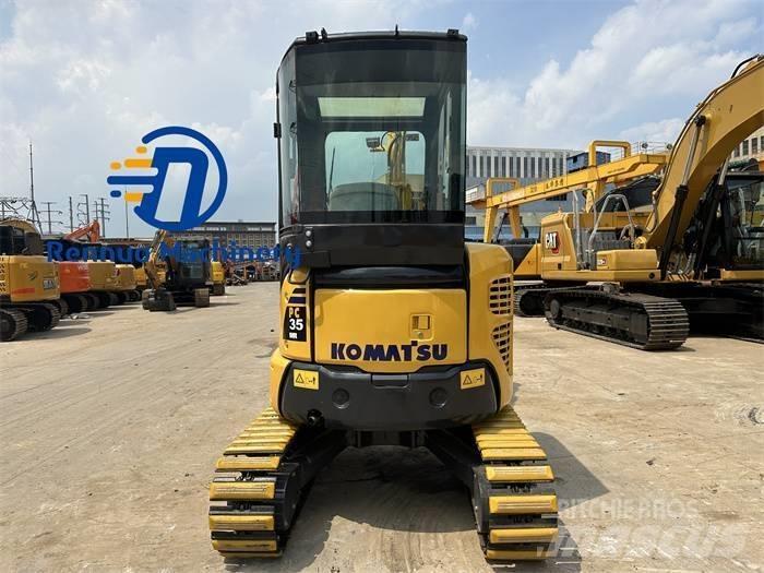 Komatsu PC35MR Mini ekskavatörler, 7 tona dek