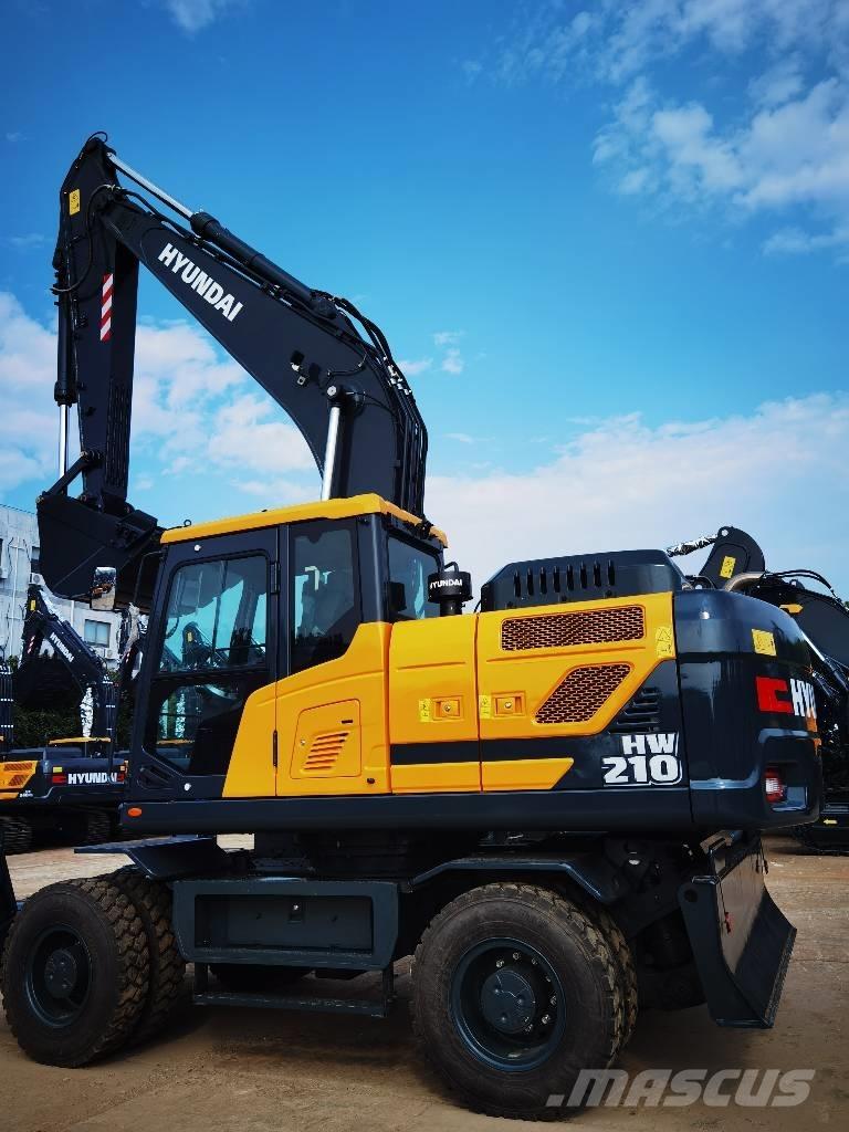 Hyundai 210W-9 Lastik tekerli ekskavatörler