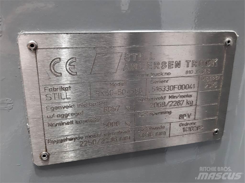 Still RX60 50 600 Elektrikli forkliftler