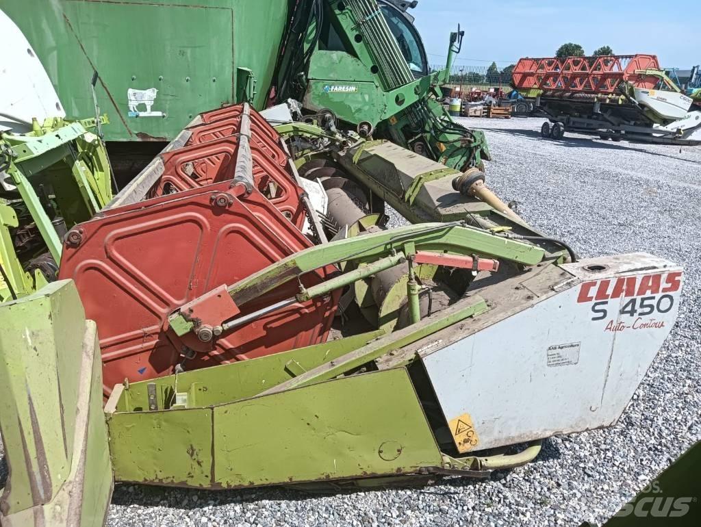 CLAAS S 450 Biçerdöver kafaları