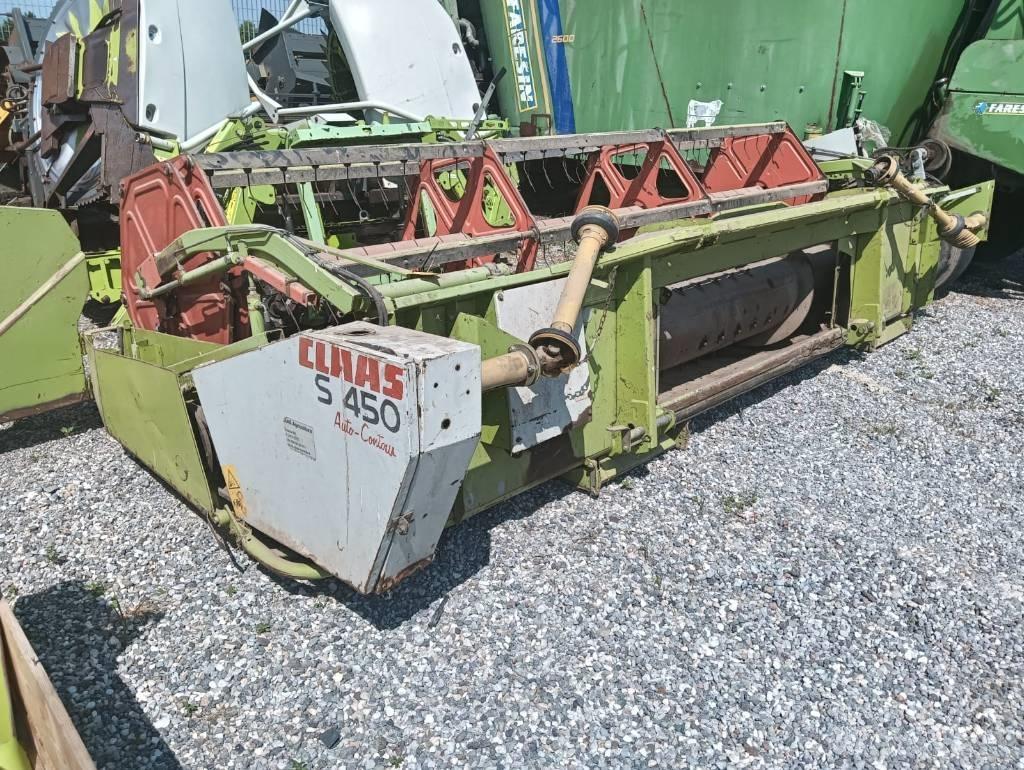 CLAAS S 450 Biçerdöver kafaları