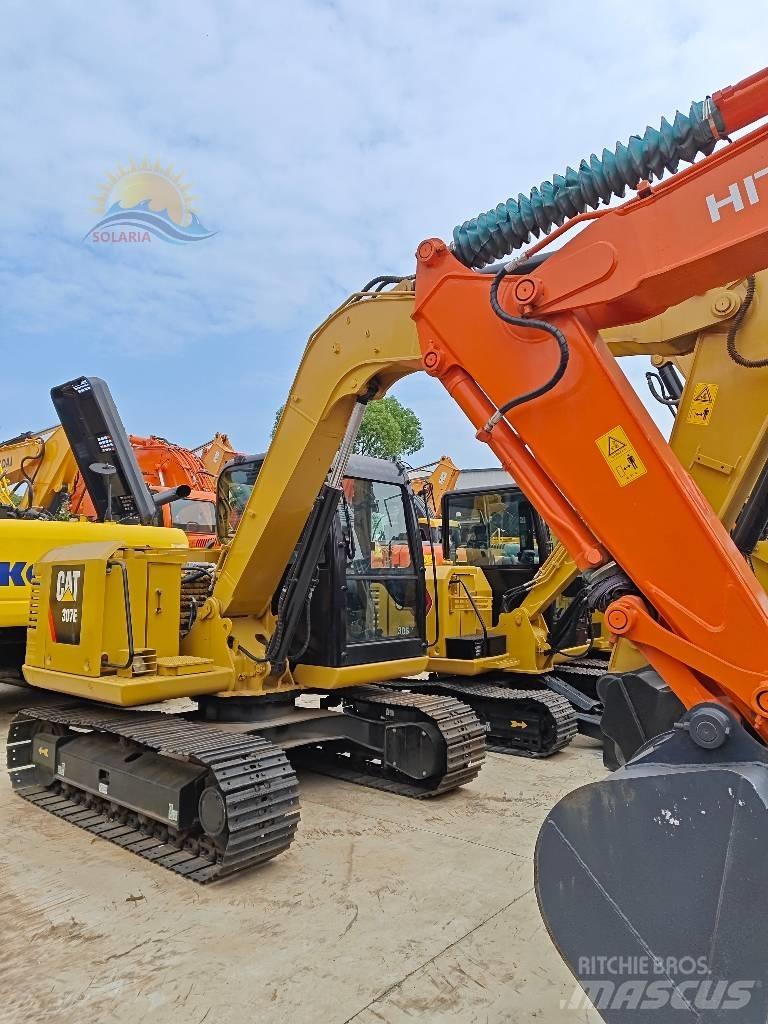 CAT 307 E Mini ekskavatörler, 7 tona dek