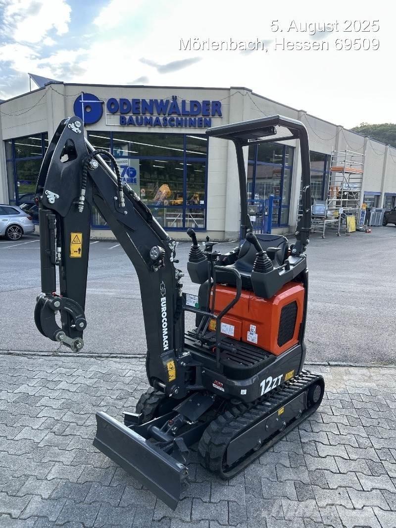 Eurocomach 12ZT Mini ekskavatörler, 7 tona dek