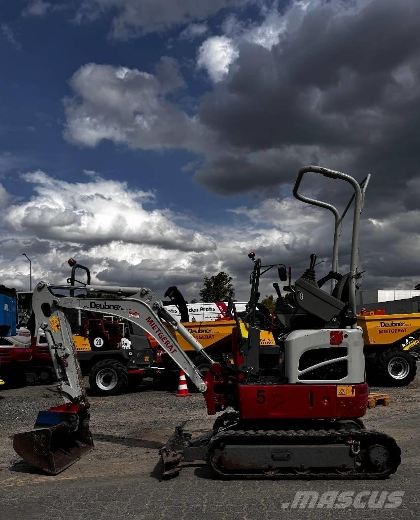 Takeuchi TB 210 R Mini ekskavatörler, 7 tona dek