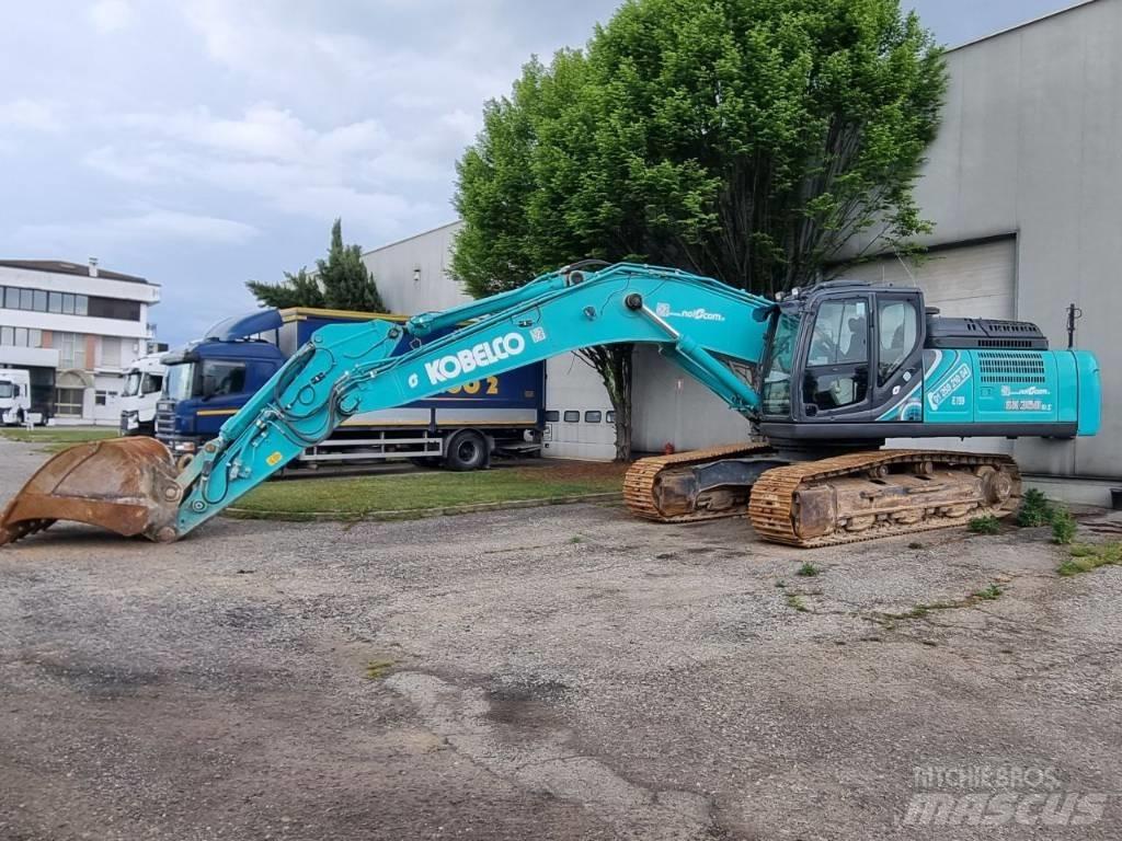 Kobelco SK350NLC Paletli ekskavatörler