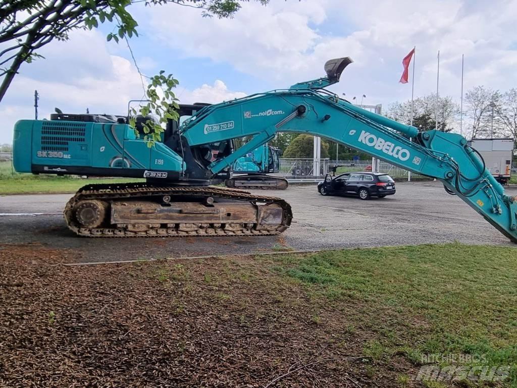 Kobelco SK350NLC Paletli ekskavatörler