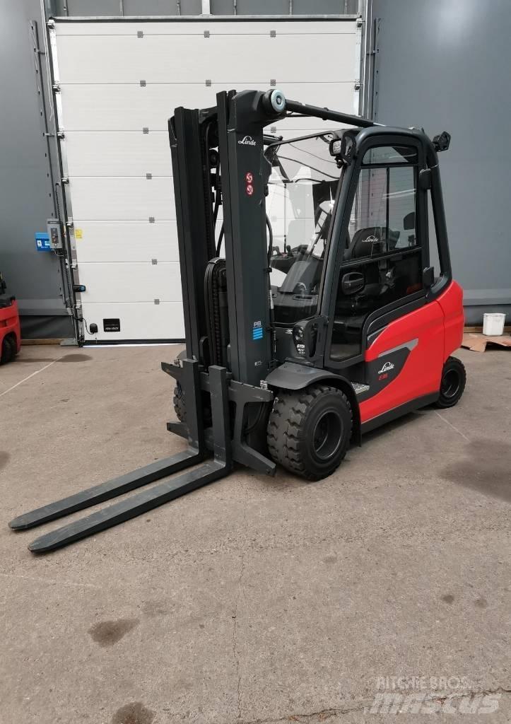 Linde E35L-01 Elektrikli forkliftler
